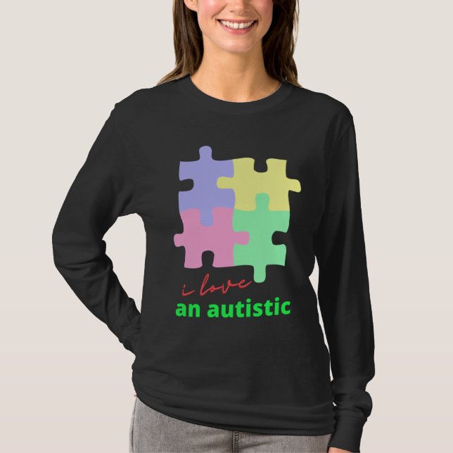 Camiseta Copas De Copas De Autismo (Anverso)