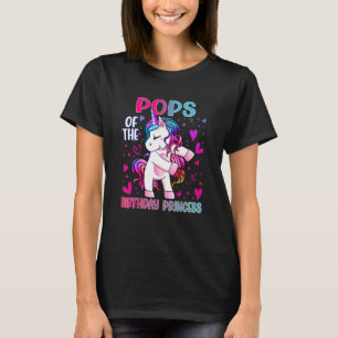 Camiseta Copas de la princesa de cumpleaños Chica Dabbing U