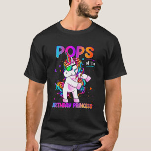 Camiseta Copas de la princesa de cumpleaños Chica Dabbing U