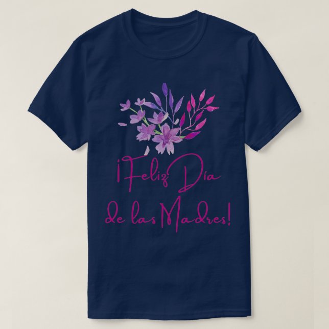 Camiseta Copas Madres felices día que te amamos mamá (Diseño del anverso)