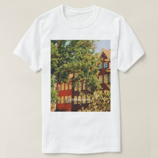 Camiseta Copenhagen cityscape - Denmark