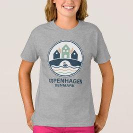 Camiseta Copenhagen Denmark Europe