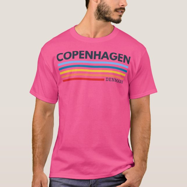Camiseta Copenhague Dinamarca (Anverso)