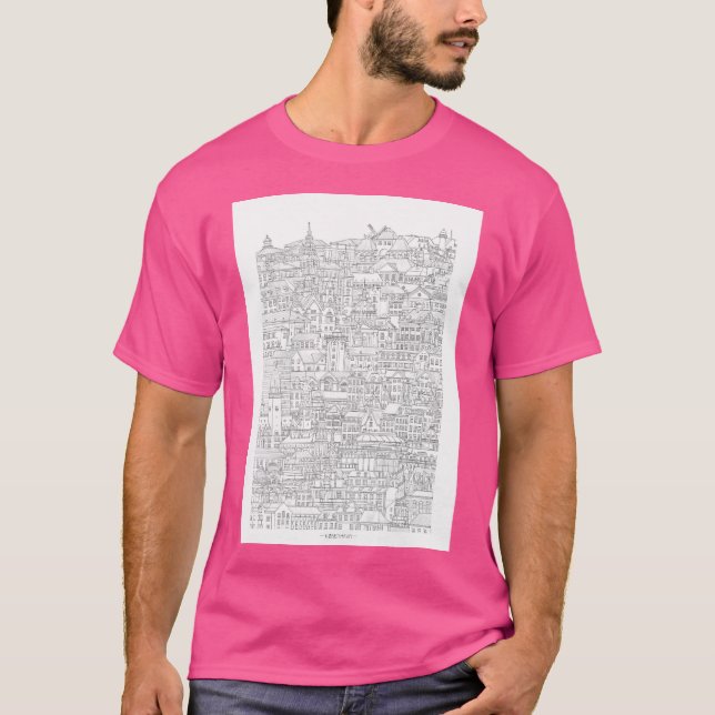 Camiseta Copenhague Dinamarca (Anverso)