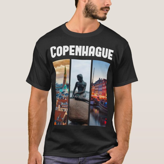 Camiseta Copenhague,Dinamarca (Anverso)