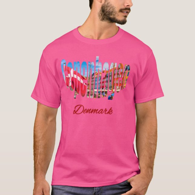 Camiseta Copenhague Dinamarca (Anverso)