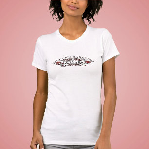 Camiseta Copenhague Orgullo mujeres delgado ajuste