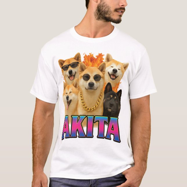 Camiseta Copia Akita (Anverso)