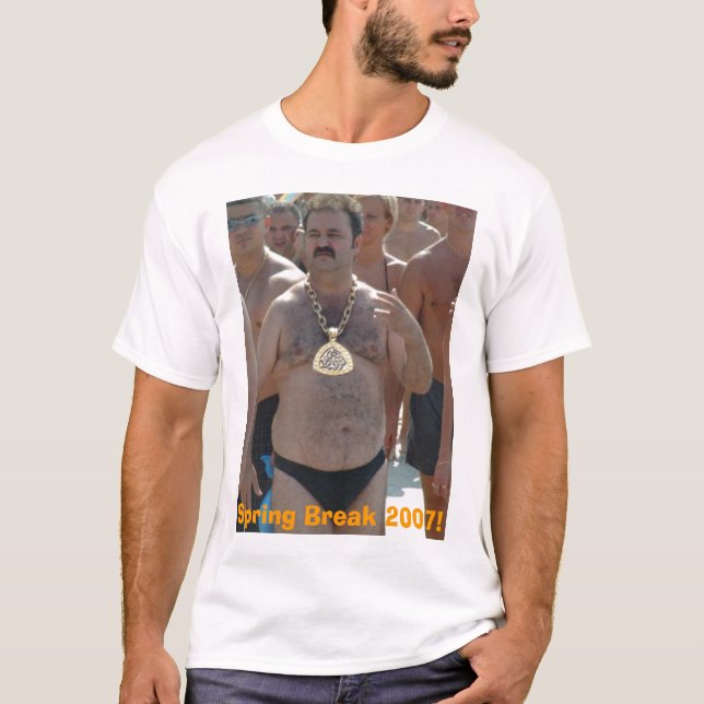 Camiseta ¡Copia aria de las vacaciones de primavera, (Anverso)