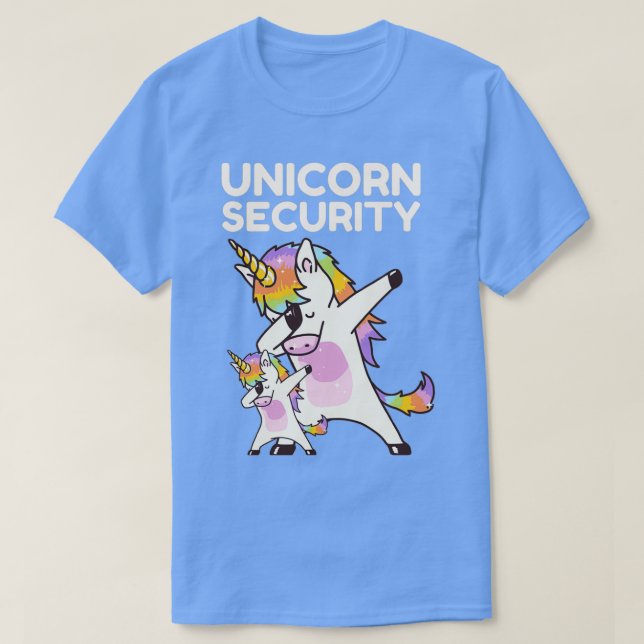 Camiseta Copia Clásica Primaria de Seguridad de Unicorn (Diseño del anverso)