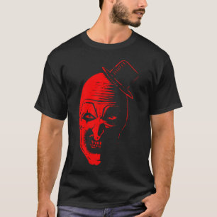 Camiseta Copia de Art el payaso rojo sangre espeluznante