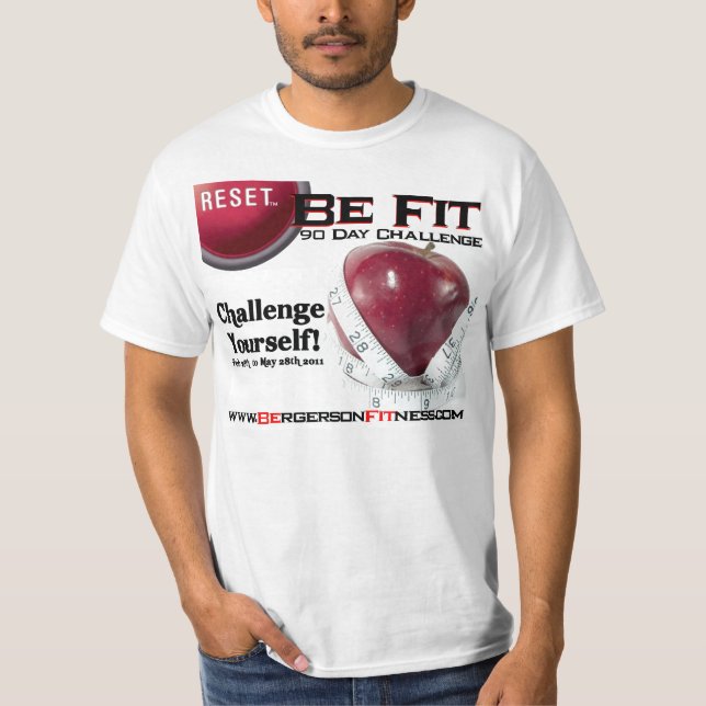 Camiseta Copia de BeFitChallengeTShirt (Anverso)