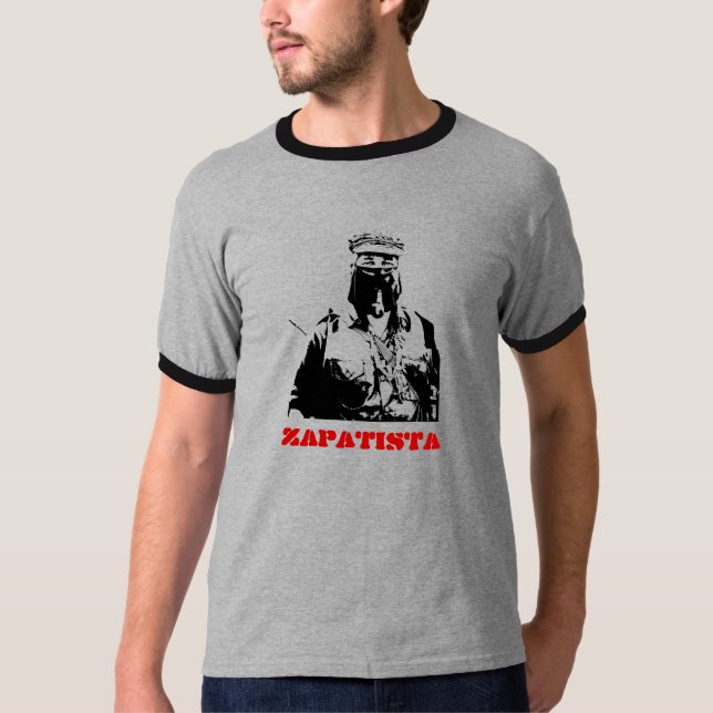 Camiseta Cópia de Cópia de Marcos, ZAPATISTA (Anverso)