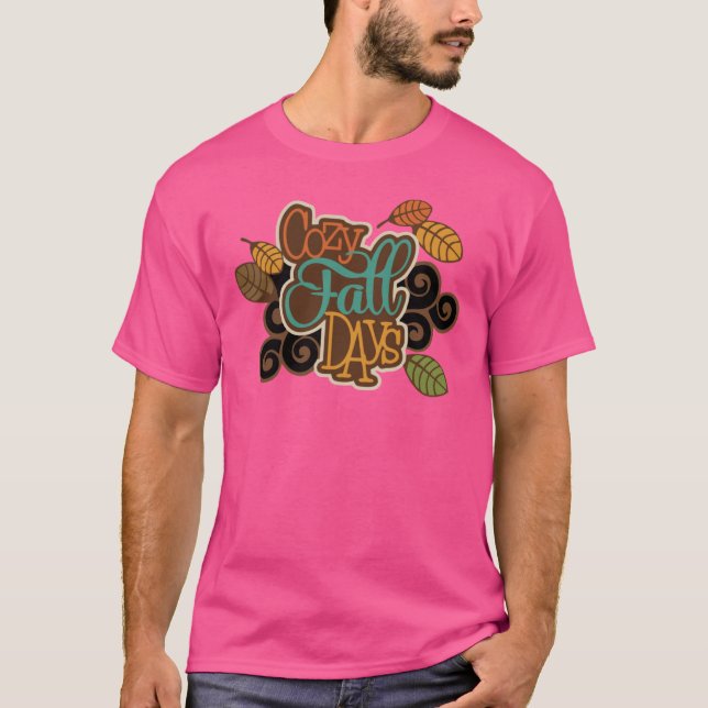 Camiseta Copia de feliz otoño a todos Oversized (Anverso)