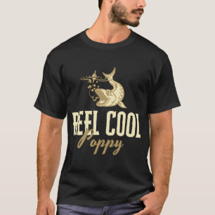 Camiseta Copia de Funny Reel Cool Poppy Fishing - Pescador