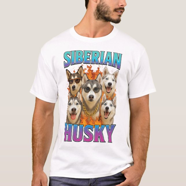 Camiseta Copia de Husky Siberiano (Anverso)