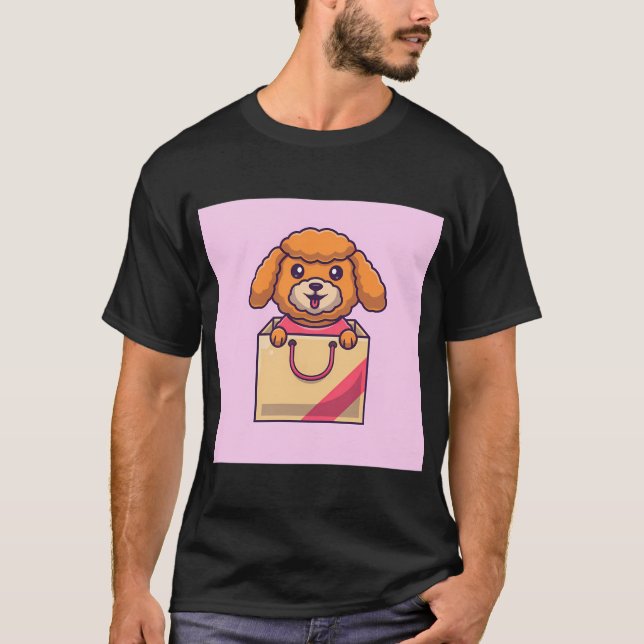 Camiseta Copia de icono de vector de dibujos animados de Pu (Anverso)
