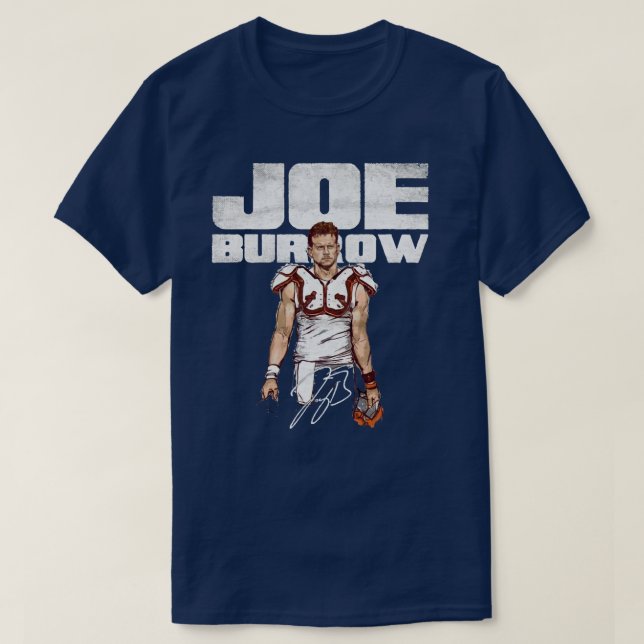 Camiseta Copia de Joe Burrow para los fans de Cincinnati Be (Diseño del anverso)