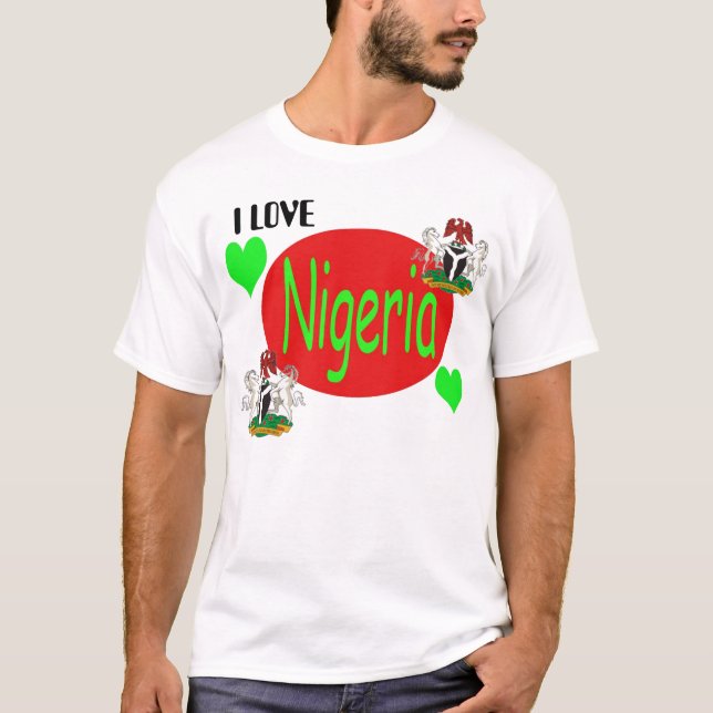 Camiseta Copia de NIGERIA, Nigeria_coa, Nigeria_coa, AMO (Anverso)