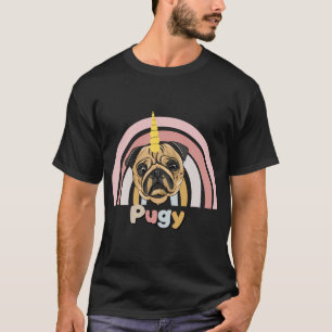 Camiseta Copia de Pug adorable - Dibujado a mano, pug adora