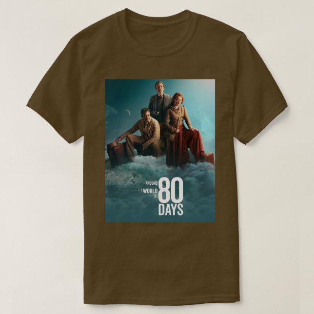 Camiseta Copia de todo el mundo en 80 días (Diseño del anverso)