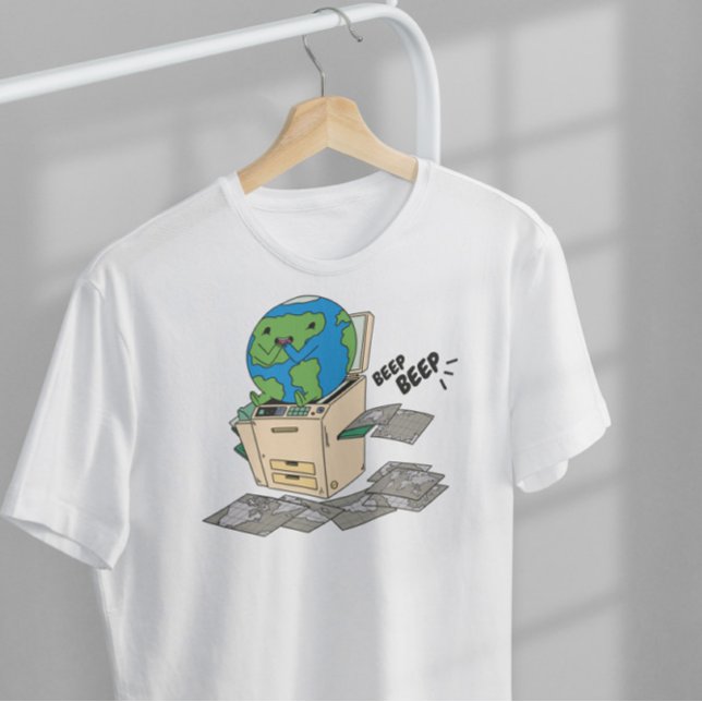 Camiseta Copia del escáner de tierra (Subido por el creador)