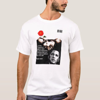 Camiseta copia del no_war_mahmood, en el extremo, ninguna