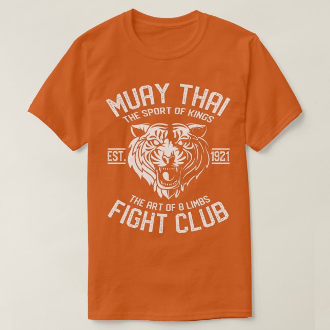 Camiseta Copia esencial de tigre muay tailandés (Diseño del anverso)