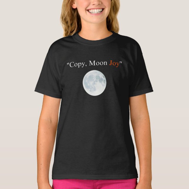 Camiseta Copia Moon Joy – Luna Llena Artemis   (Anverso)