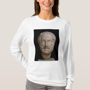 Camiseta Copia romana de Aristóteles de una original griega