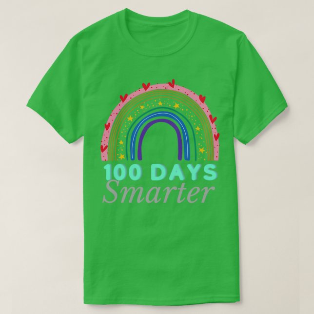 Camiseta Copie de Copie de 100 días más inteligente (Diseño del anverso)