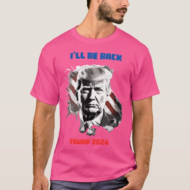 Camiseta Copie De Trump 2024 - Volveré (Anverso)