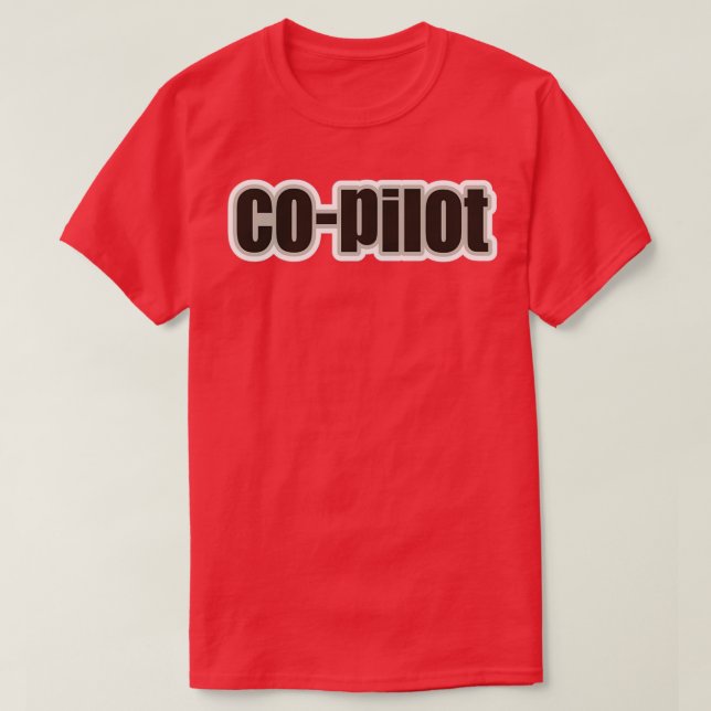 Camiseta Copilot  (Diseño del anverso)