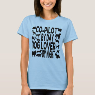 Camiseta Copiloto de Dog Lover
