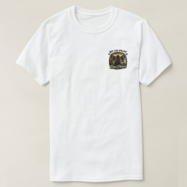Camiseta Copiloto de Terranova (Diseño del anverso)