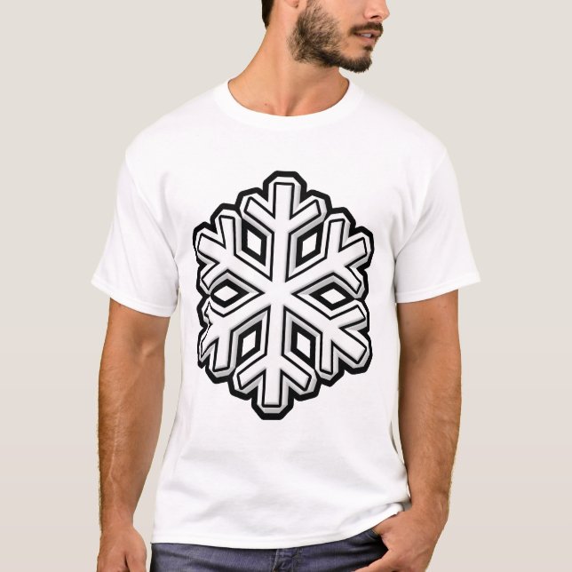 Camiseta Copo de nieve (Anverso)