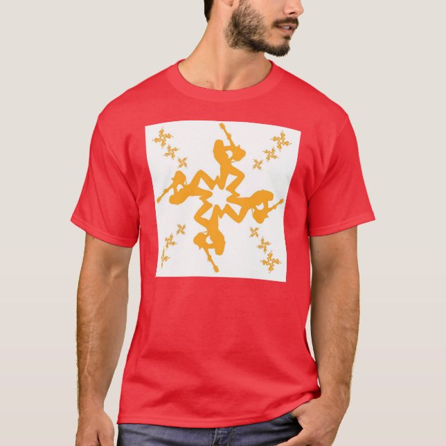 Camiseta Copo de nieve 1 de la roca (Anverso)