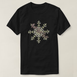 Camiseta Copo de Nieve de Navidad | Ho Ho Ho