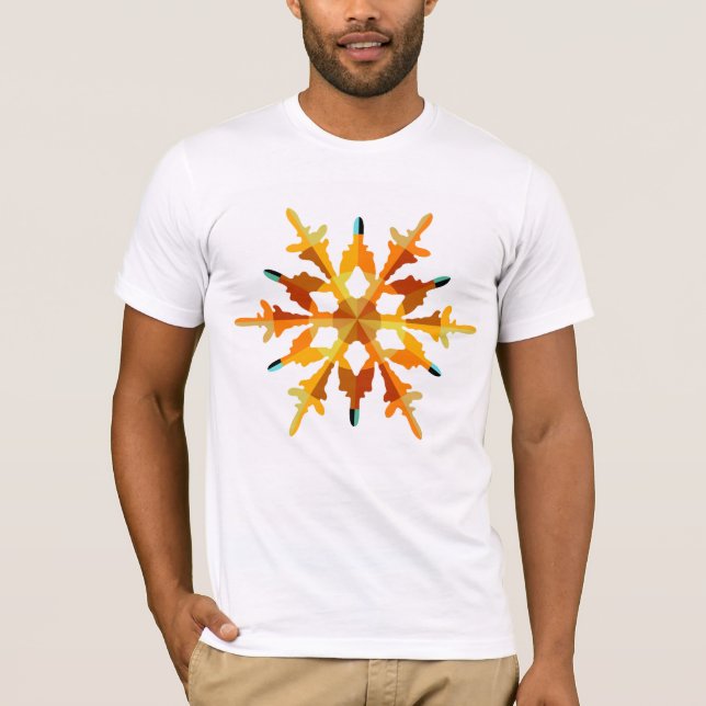 Camiseta Copo de Nieve de Oro (Anverso)