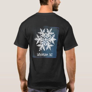 Camiseta Copo de nieve de Whistler Bc para esquiador y snow