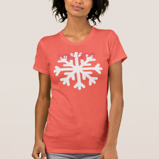 Camiseta Copo de nieve único