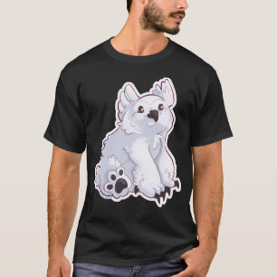 Camiseta Copo de oso de oso de nieve - Sentado