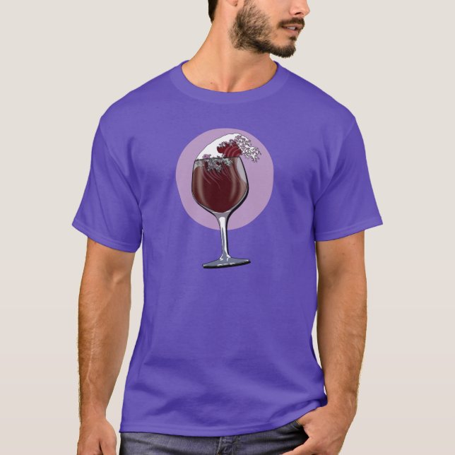 Camiseta Copo De Vino (Anverso)
