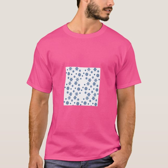 Camiseta Copos de nieve (Anverso)
