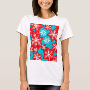Camiseta Copos de nieve