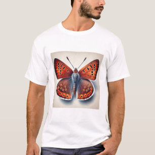 Camiseta Copper Butterflies 141024IREF242 - Watercolor