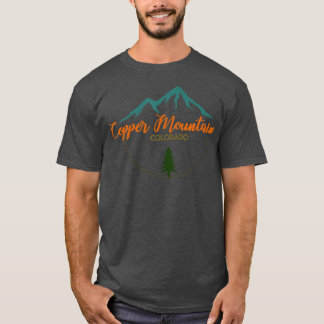 Camiseta Copper Mountain Retro Adventure Skiting Snowboard