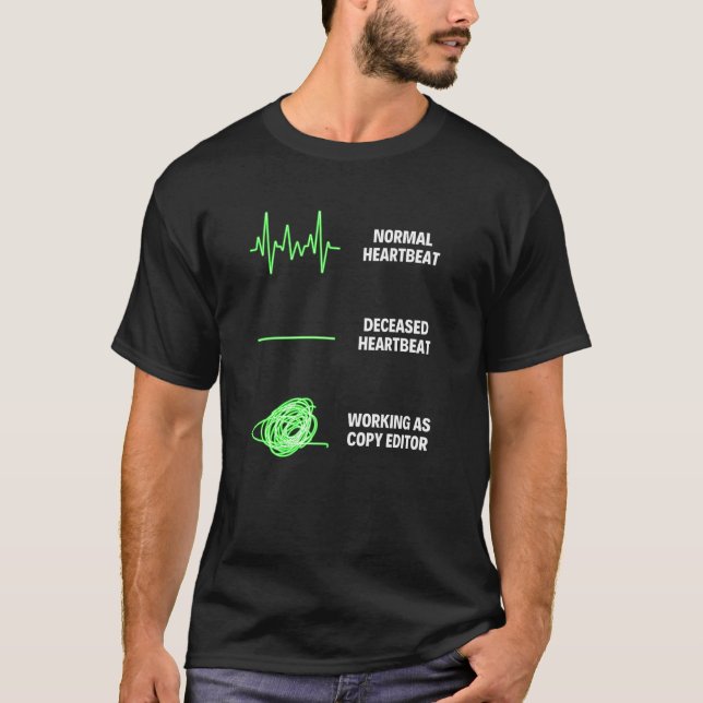 Camiseta Copy Editor Worker Funny Copy Editor Jobs Premium (Anverso)