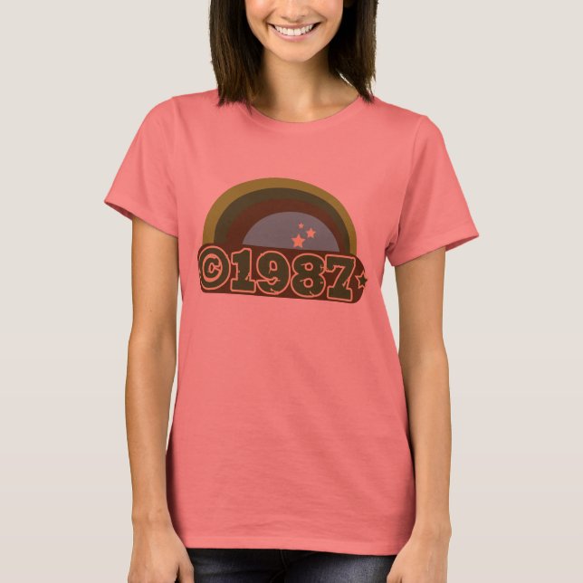 Camiseta Copyright 1987 (Anverso)