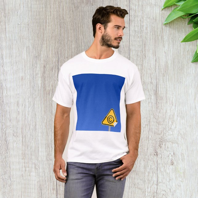 Camiseta Copyright C Rótulo Mens T-Shirt (Subido por el creador)